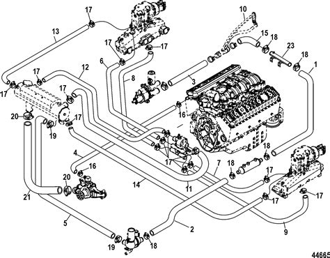 1989 mercruiser 7 4 engine diagram 